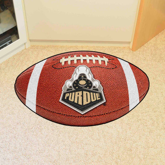 Purdue Boilermakers Football Rug - 20.5in. x 32.5in., P Logo - Purdue