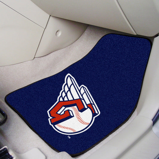 Cleveland Guardians Front Carpet Car Mat Set - 2 Pieces - Cleveland Guardians