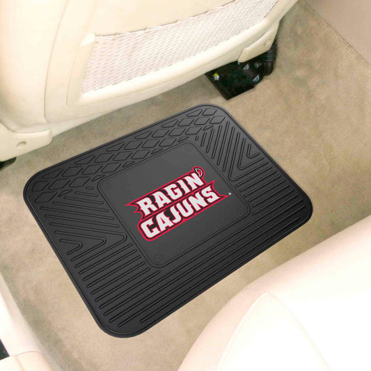 Louisiana-Lafayette Ragin' Cajuns Back Seat Car Utility Mat - 14in. x 17in. - Louisiana-Lafayette