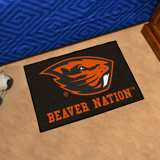 Oregon State Beavers Starter Mat Accent Rug - 19in. x 30in. - Oregon State