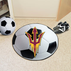 Arizona State Sun Devils Soccer Ball Rug - 27in. Diameter - Arizona State