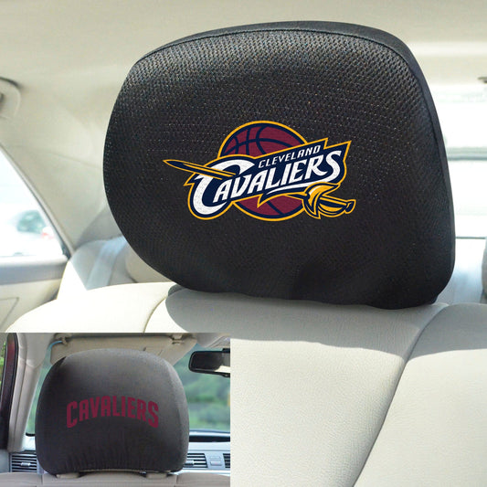 Cleveland Cavaliers Embroidered Head Rest Cover Set - 2 Pieces - Cleveland Cavaliers