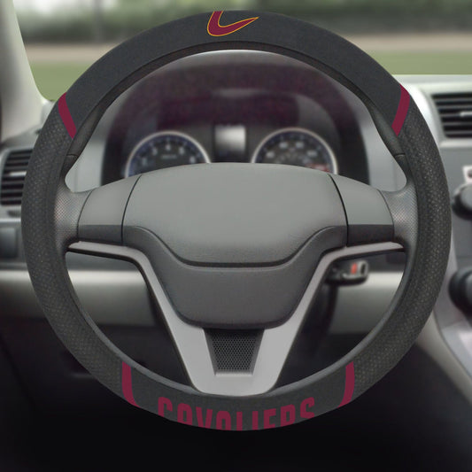 Cleveland Cavaliers Embroidered Steering Wheel Cover - Cleveland Cavaliers