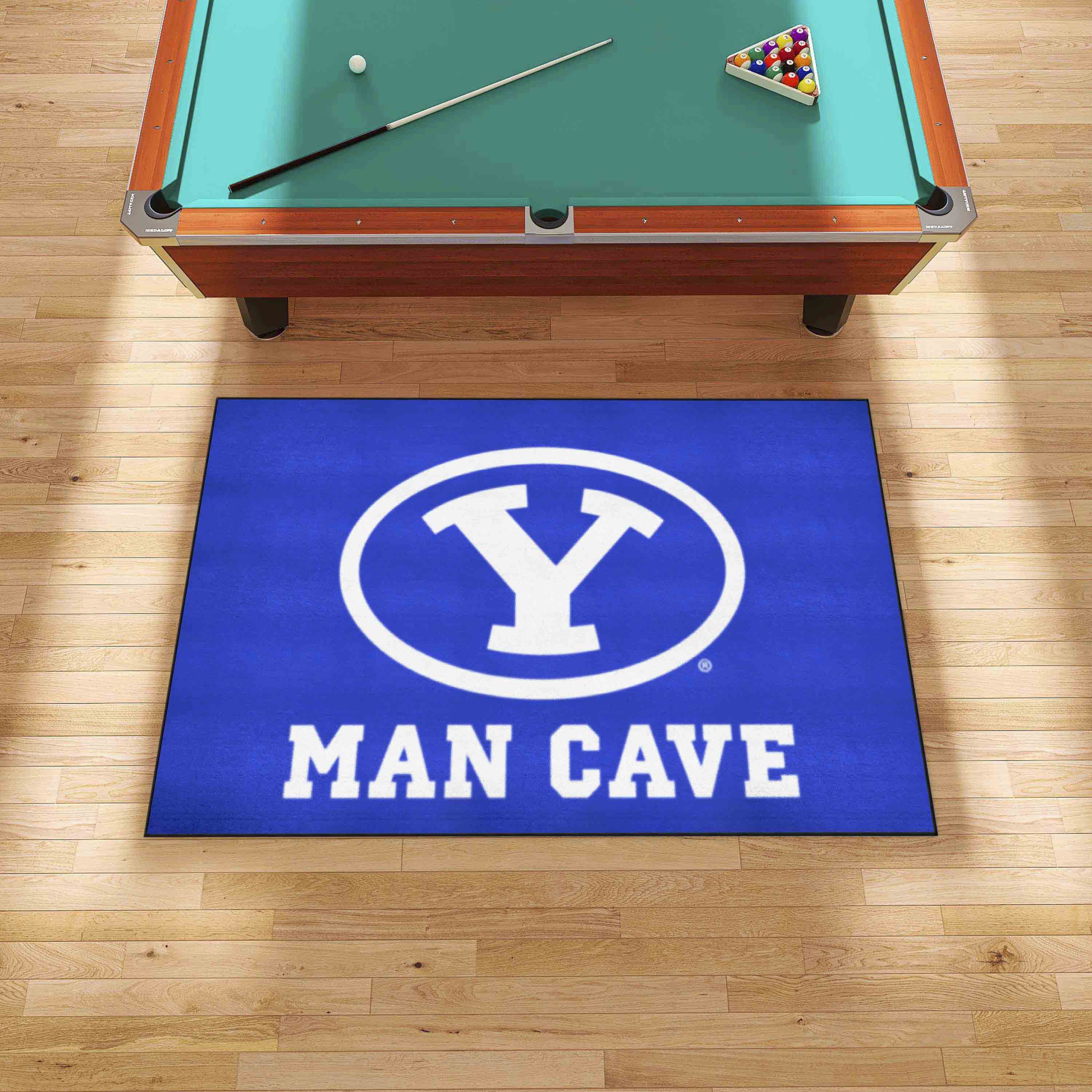 BYU Cougars Man Cave Ulti-Mat Rug - 5ft. x 8ft. - BYU