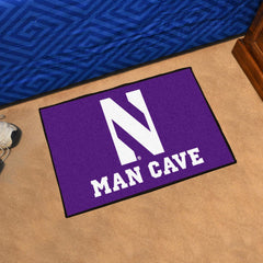 Northwestern Wildcats Man Cave Starter Mat Accent Rug - 19in. x 30in. - Northwestern