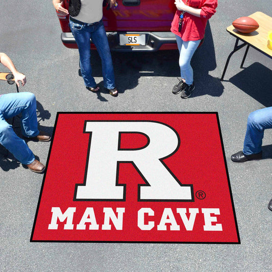 Rutgers Scarlett Knights Man Cave Tailgater Rug - 5ft. x 6ft. - Rutgers