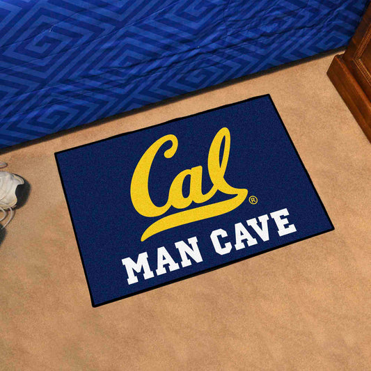 Cal Golden Bears Man Cave Starter Mat Accent Rug - 19in. x 30in. - Cal