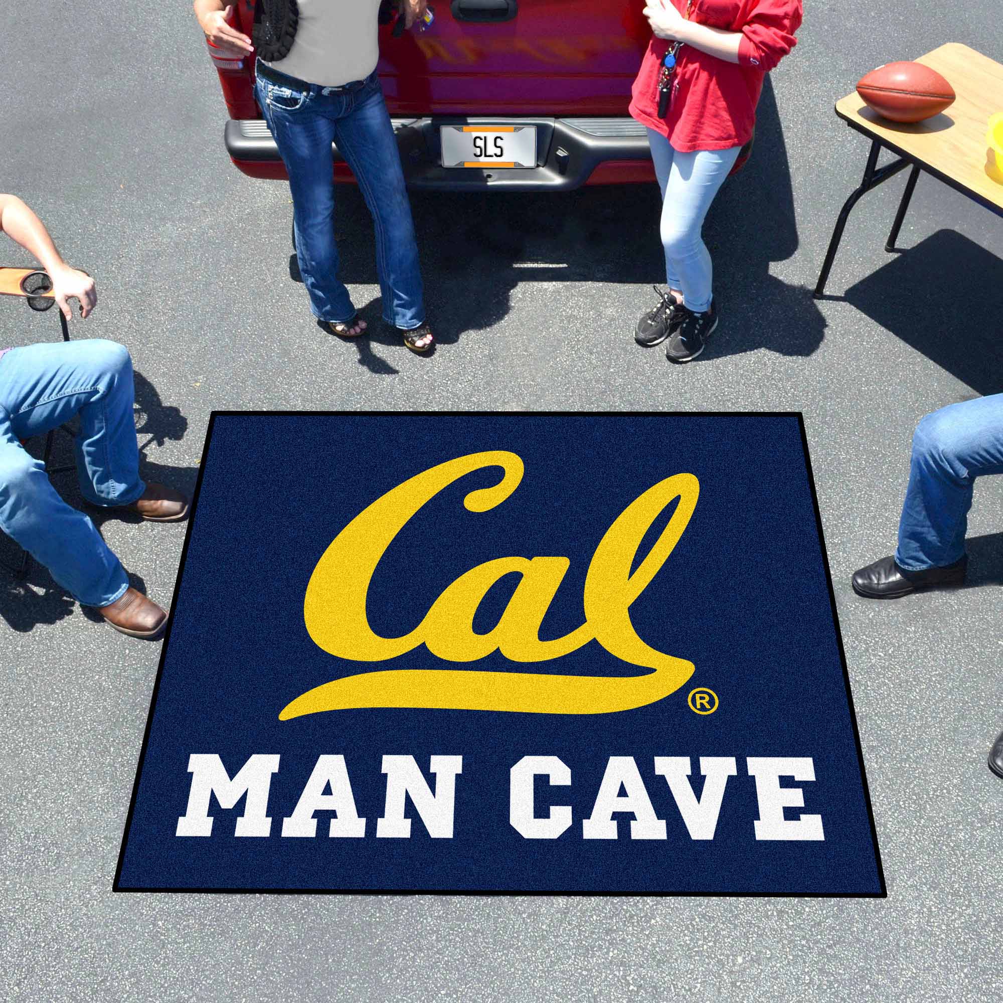 Cal Golden Bears Man Cave Tailgater Rug - 5ft. x 6ft. - Cal