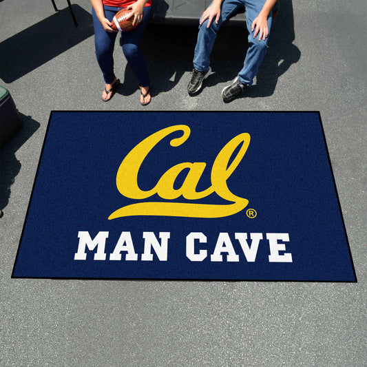 Cal Golden Bears Man Cave Ulti-Mat Rug - 5ft. x 8ft. - Cal
