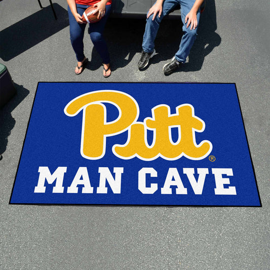 Pitt Panthers Man Cave Ulti-Mat Rug - 5ft. x 8ft. - Pitt