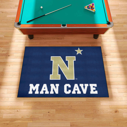 Naval Academy Man Cave Ulti-Mat Rug - 5ft. x 8ft. - Naval Academy