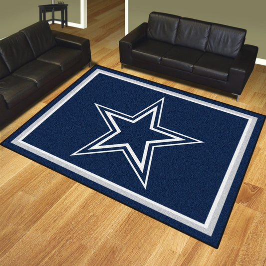 Dallas Cowboys 8ft. x 10 ft. Plush Area Rug - Dallas Cowboys