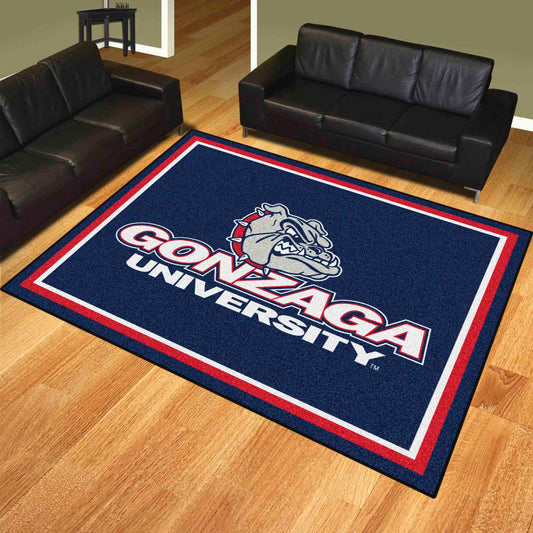 Gonzaga Bulldogs 8ft. x 10 ft. Plush Area Rug - Gonzaga