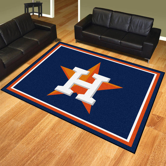Houston Astros 8ft. x 10 ft. Plush Area Rug - Houston Astros