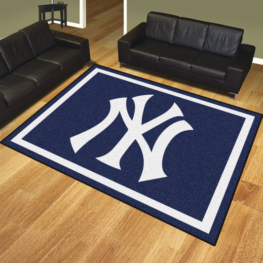 New York Yankees 8ft. x 10 ft. Plush Area Rug - New York Yankees