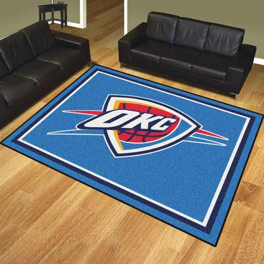 Oklahoma City Thunder 8ft. x 10 ft. Plush Area Rug - Oklahoma City Thunder