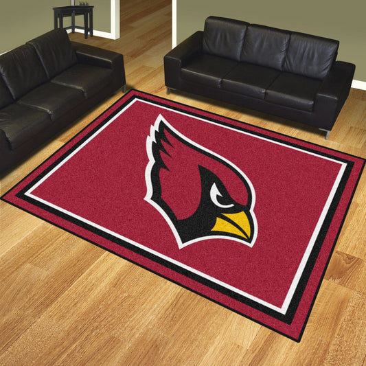 Arizona Cardinals 8ft. x 10 ft. Plush Area Rug - Arizona Cardinals