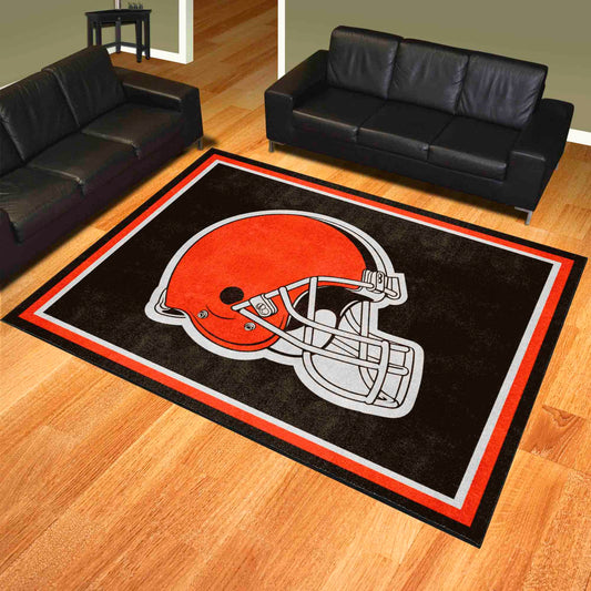 Cleveland Browns 8ft. x 10 ft. Plush Area Rug - Cleveland Browns