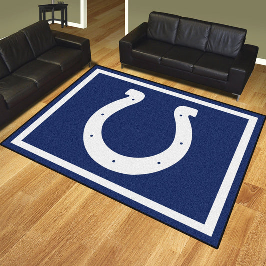Indianapolis Colts 8ft. x 10 ft. Plush Area Rug - Indianapolis Colts