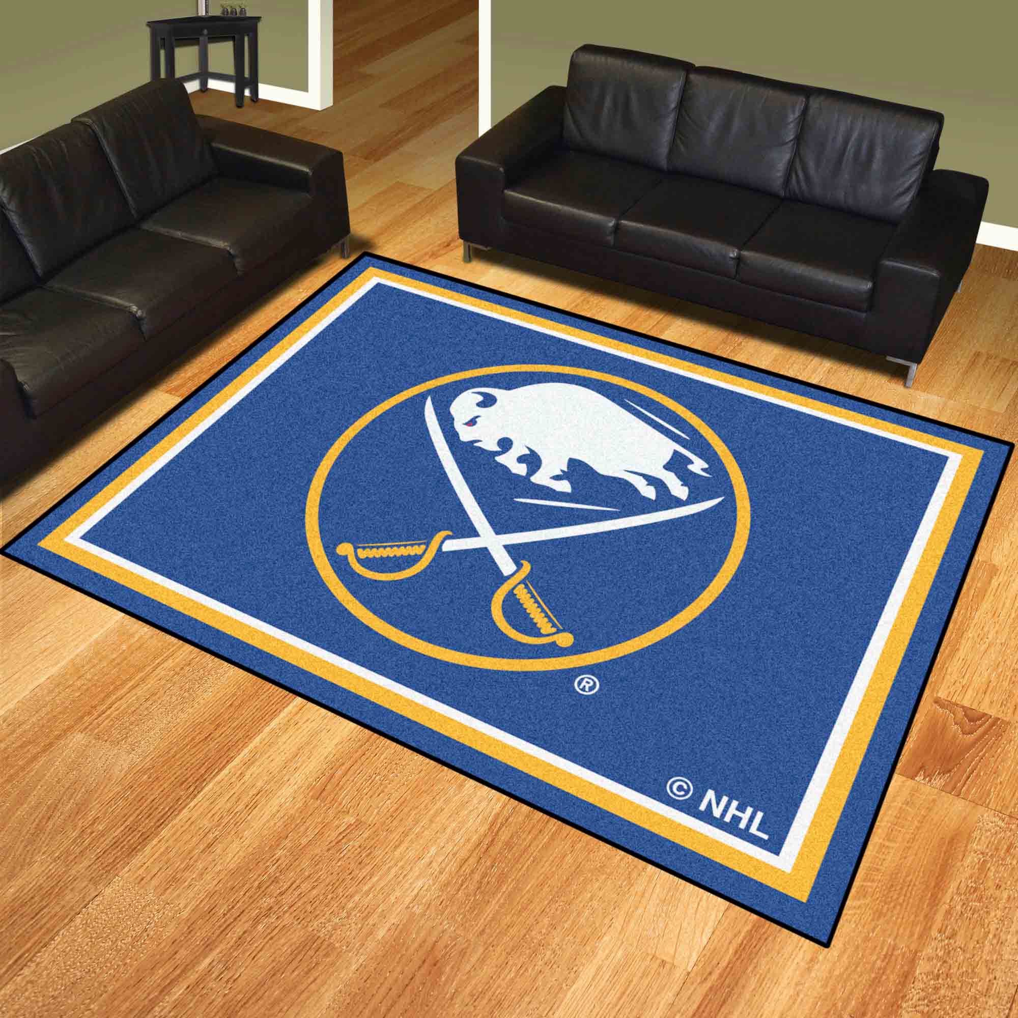 Buffalo Sabres 8ft. x 10 ft. Plush Area Rug - Buffalo Sabres