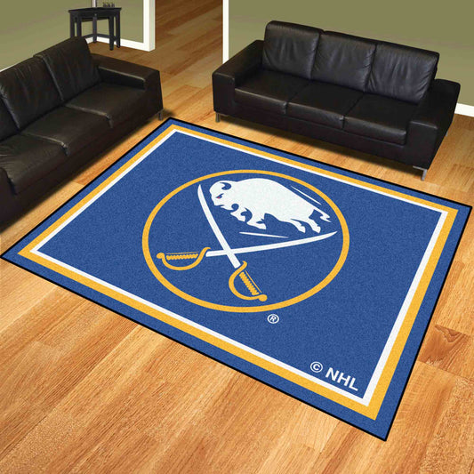Buffalo Sabres 8ft. x 10 ft. Plush Area Rug - Buffalo Sabres