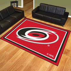 Carolina Hurricanes 8ft. x 10 ft. Plush Area Rug - Carolina Hurricanes