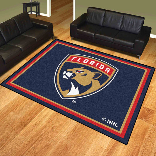 Florida Panthers 8ft. x 10 ft. Plush Area Rug - Florida Panthers