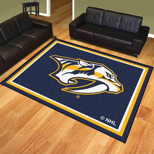 Nashville Predators 8ft. x 10 ft. Plush Area Rug - Nashville Predators