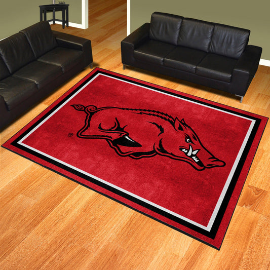 Arkansas Razorbacks 8ft. x 10 ft. Plush Area Rug - Arkansas