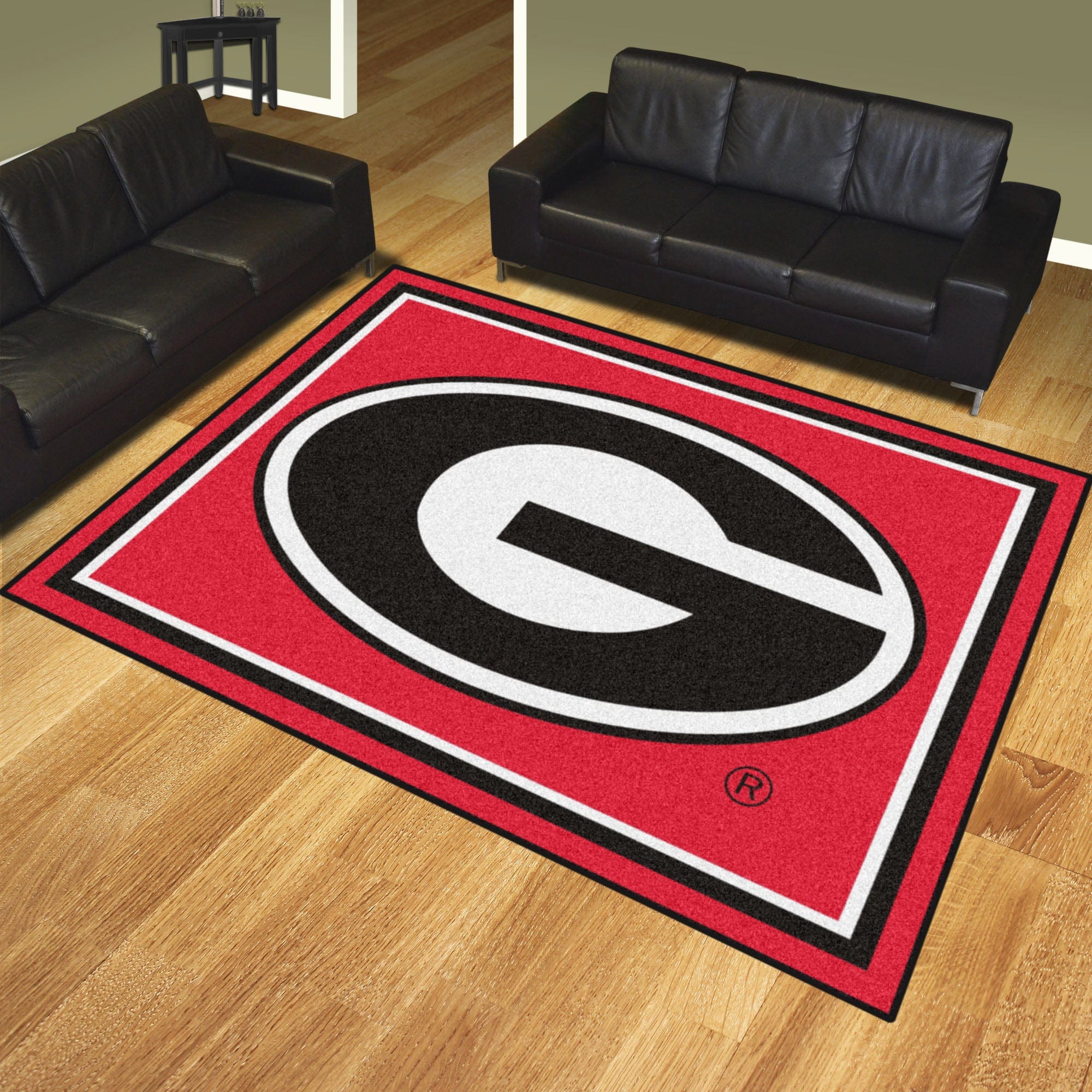 Georgia Bulldogs 8ft. x 10 ft. Plush Area Rug - Georgia