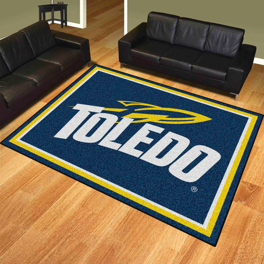 Toledo Rockets 8ft. x 10 ft. Plush Area Rug - Toledo