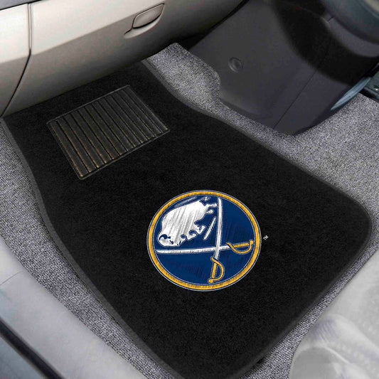Buffalo Sabres Embroidered Car Mat Set - 2 Pieces - Buffalo Sabres