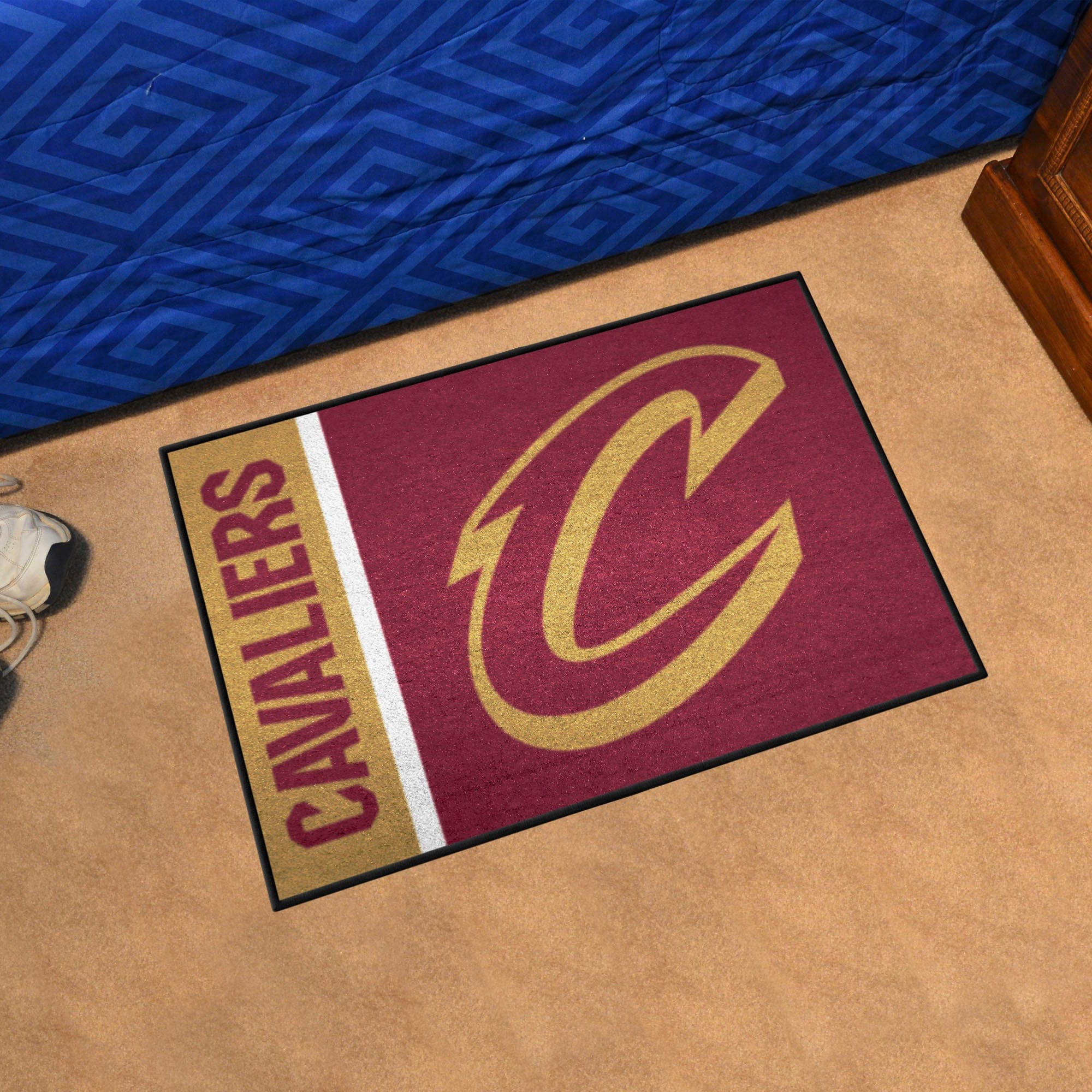 Cleveland Cavaliers Starter Mat Accent Rug - 19in. x 30in. Uniform Design - Cleveland Cavaliers