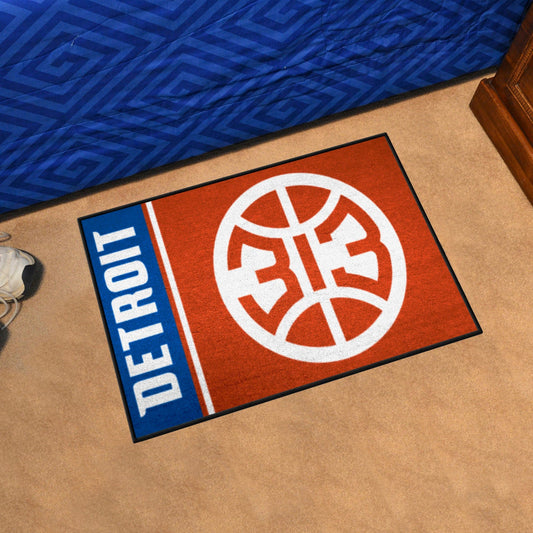 Detroit Pistons Pistons Starter Mat Accent Rug - 19in. x 30in. - Detroit Pistons