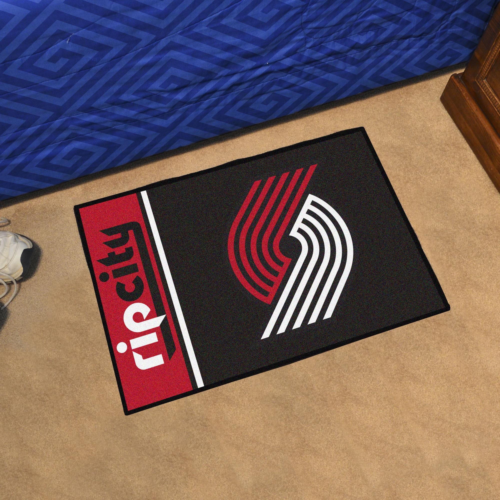 Portland Trail Blazers Starter Mat Accent Rug - 19in. x 30in. - Portland Trail Blazers