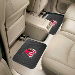 Saginaw Valley State Cardinals Back Seat Car Utility Mats - 2 Piece Set - Saginaw Valley State