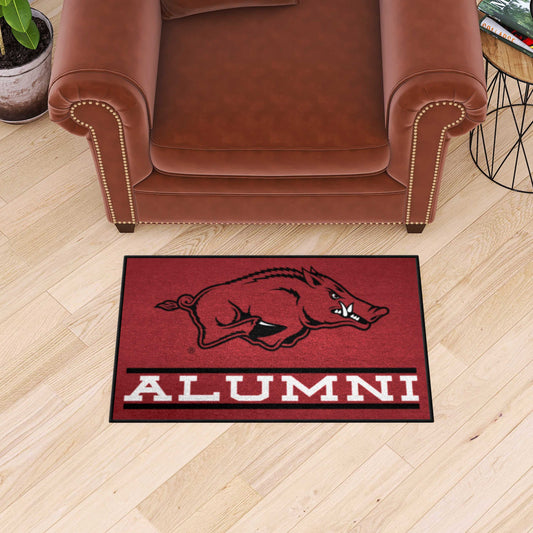 Arkansas Razorbacks Starter Mat Accent Rug - 19in. x 30in. - Arkansas