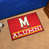 Maryland Terrapins Starter Mat Accent Rug - 19in. x 30in. Alumni Starter Mat - Maryland