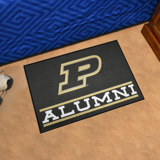 Purdue Boilermakers Starter Mat Accent Rug - 19in. x 30in. Alumni Starter Mat - Purdue