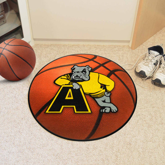 Adrian College Bulldogs Basketball Rug - 27in. Diameter - Adrian College