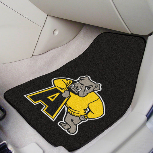 Adrian College Bulldogs Front Carpet Car Mat Set - 2 Pieces - Adrian College