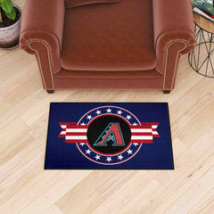 Arizona Diamondbacks Starter Mat Accent Rug - 19in. x 30in. Patriotic Starter Mat - Arizona Diamondbacks