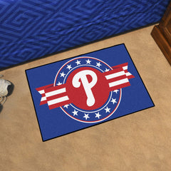 Philadelphia Phillies Starter Mat Accent Rug - 19in. x 30in. Patriotic Starter Mat - Philadelphia Phillies
