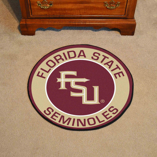 Florida State Seminoles Roundel Rug - 27in. Diameter - Florida State