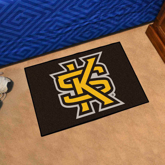 Kennesaw State Owls Starter Mat Accent Rug - 19in. x 30in., KS - Kennesaw State