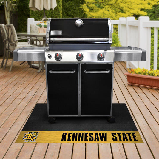 Kennesaw State Owls Vinyl Grill Mat - 26in. x 42in. - Kennesaw State