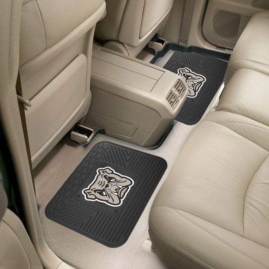 Adrian College Bulldogs Back Seat Car Utility Mats - 2 Piece Set - Adrian College