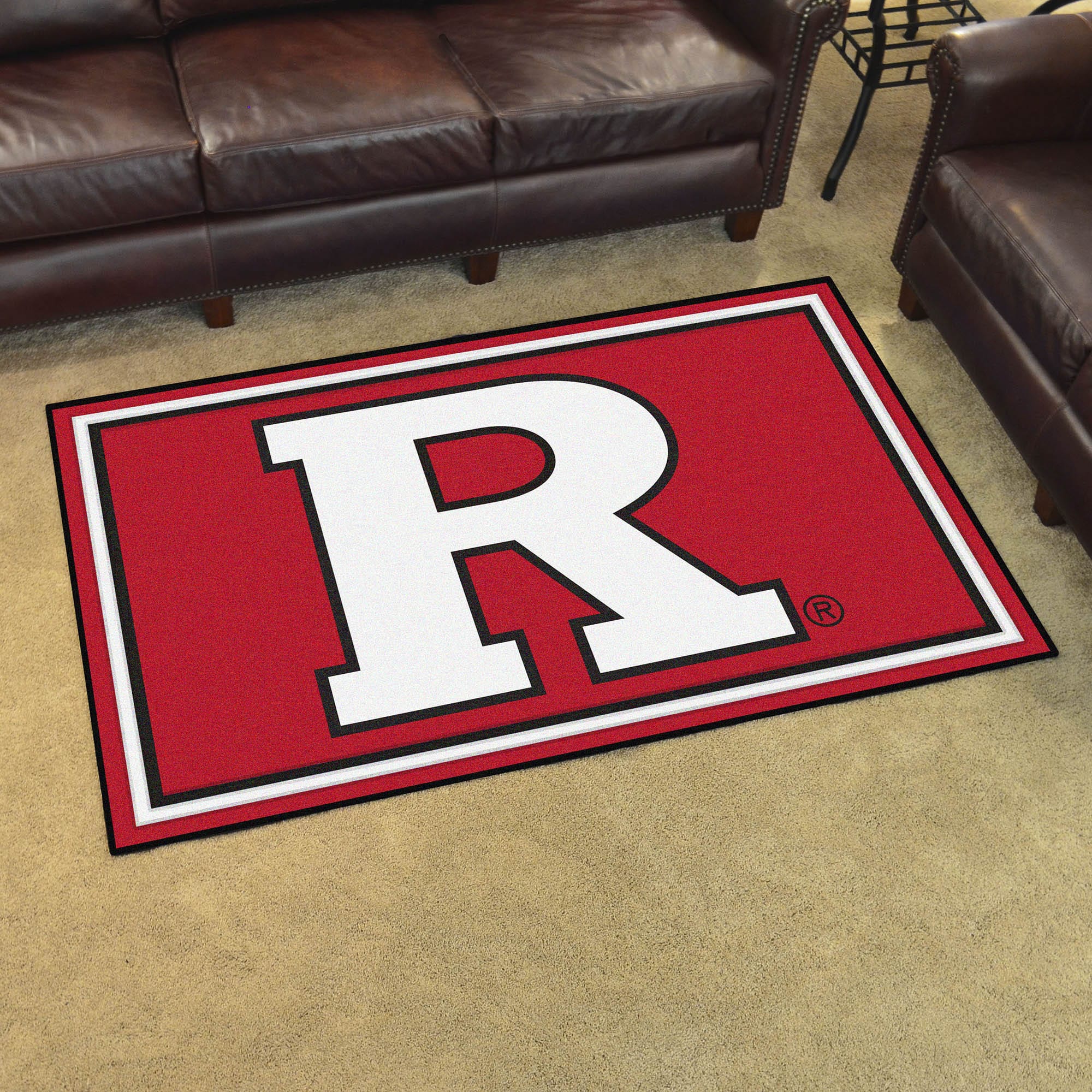 Rutgers Scarlett Knights 4ft. x 6ft. Plush Area Rug - Rutgers
