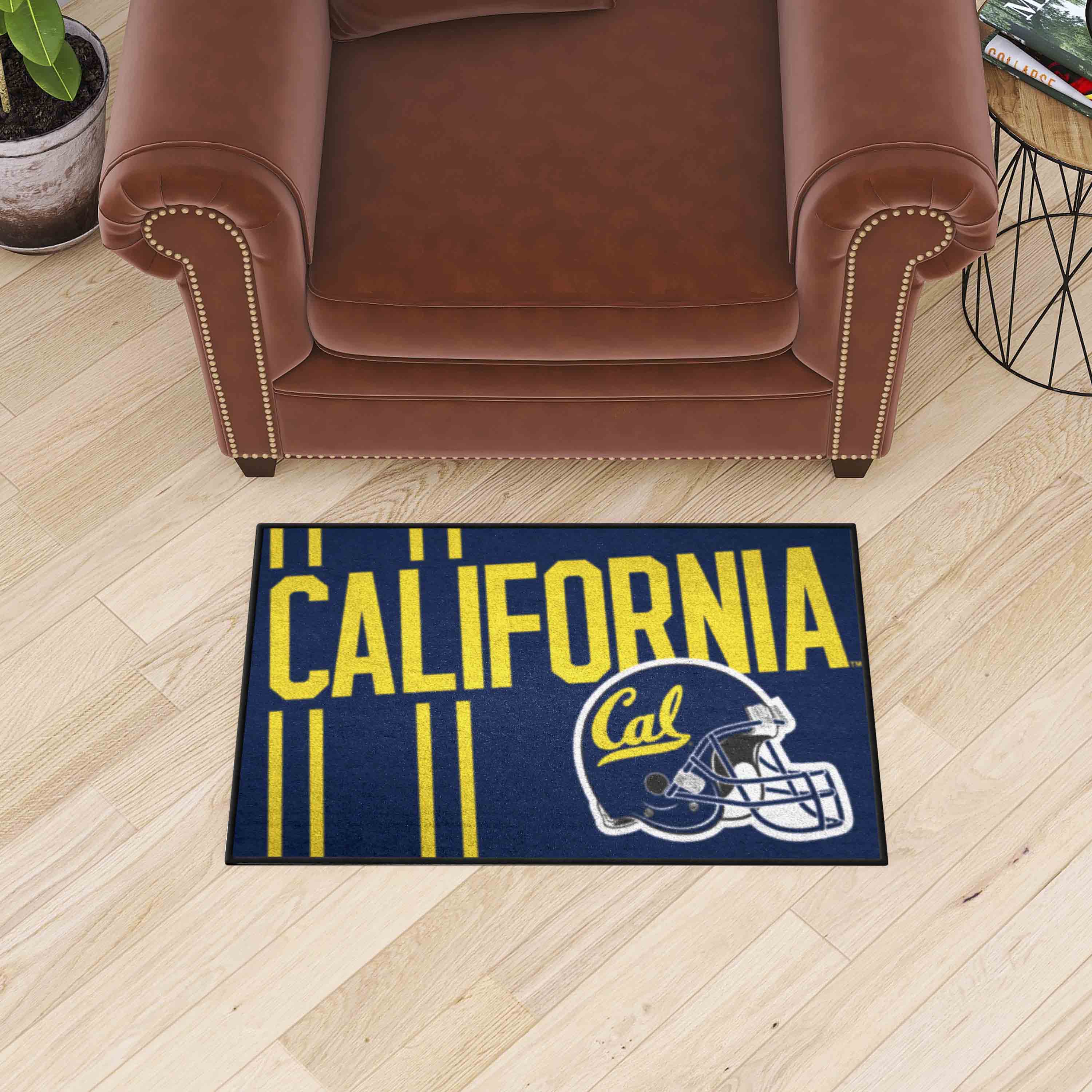 Cal Golden Bears Starter Mat Accent Rug - 19in. x 30in., Unifrom Design - Cal