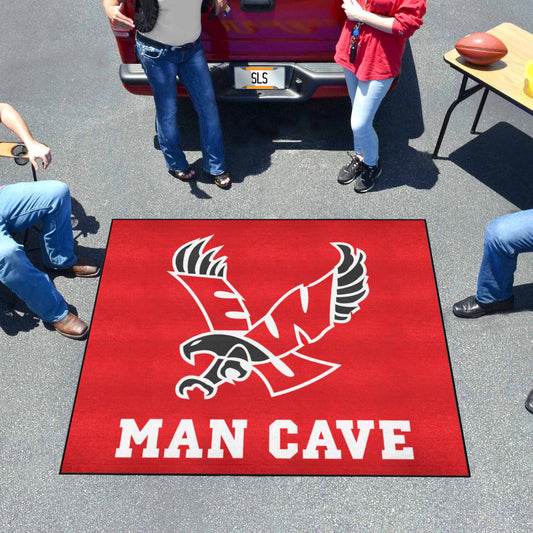 Eastern Washington Eagles Man Cave Tailgater Rug - 5ft. x 6ft., Red - Eastern Washington